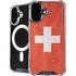 Switzerland Flag Distressed iPhone 16 MagSafe Case